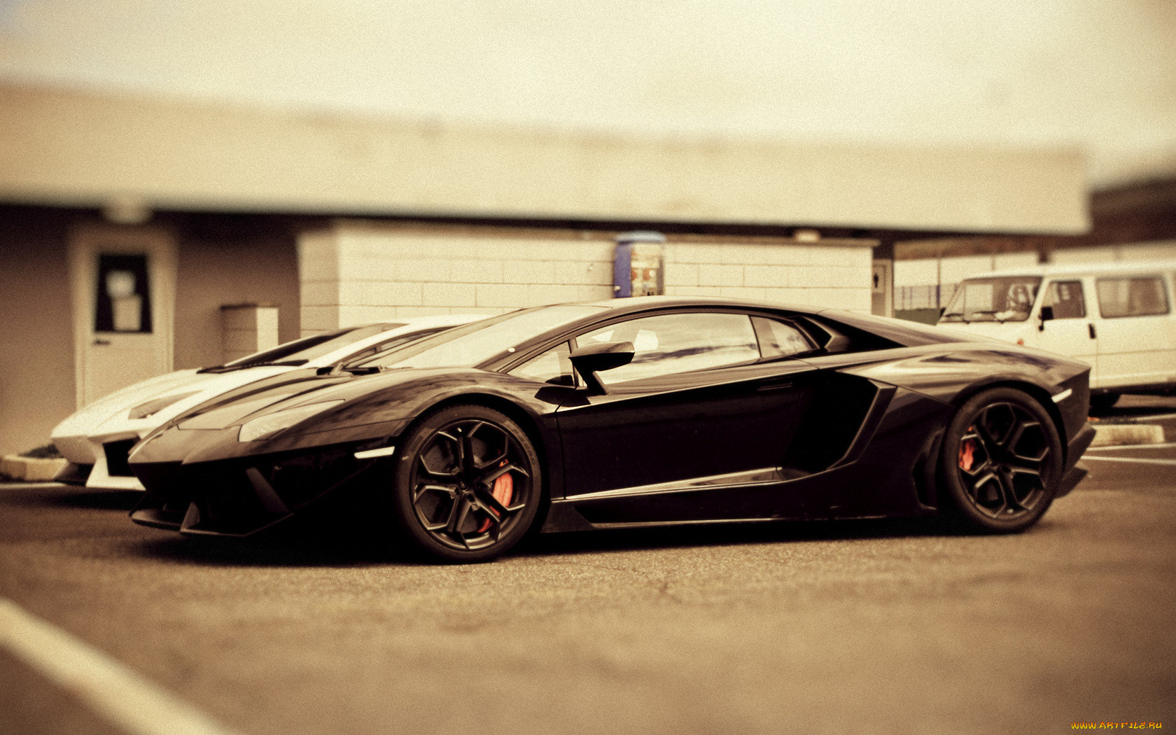 lamborghini, aventador, 2012, 